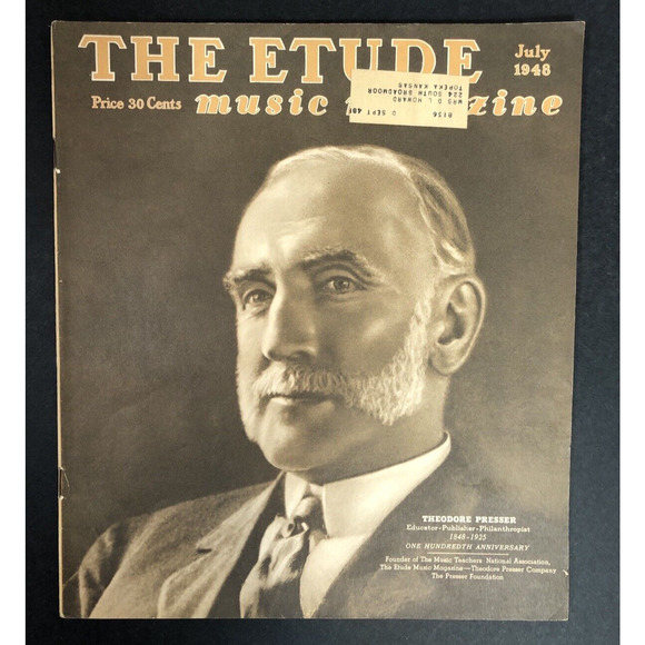 1940s The Etude Music Magazine 11 issues LOT from Vintage Ads SHEET MUSIC - Picture 13 of 16